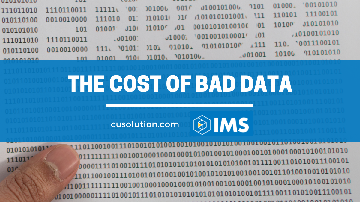 cost of bad data